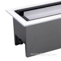 20w infälld aluminium mini galler dubbel ledning